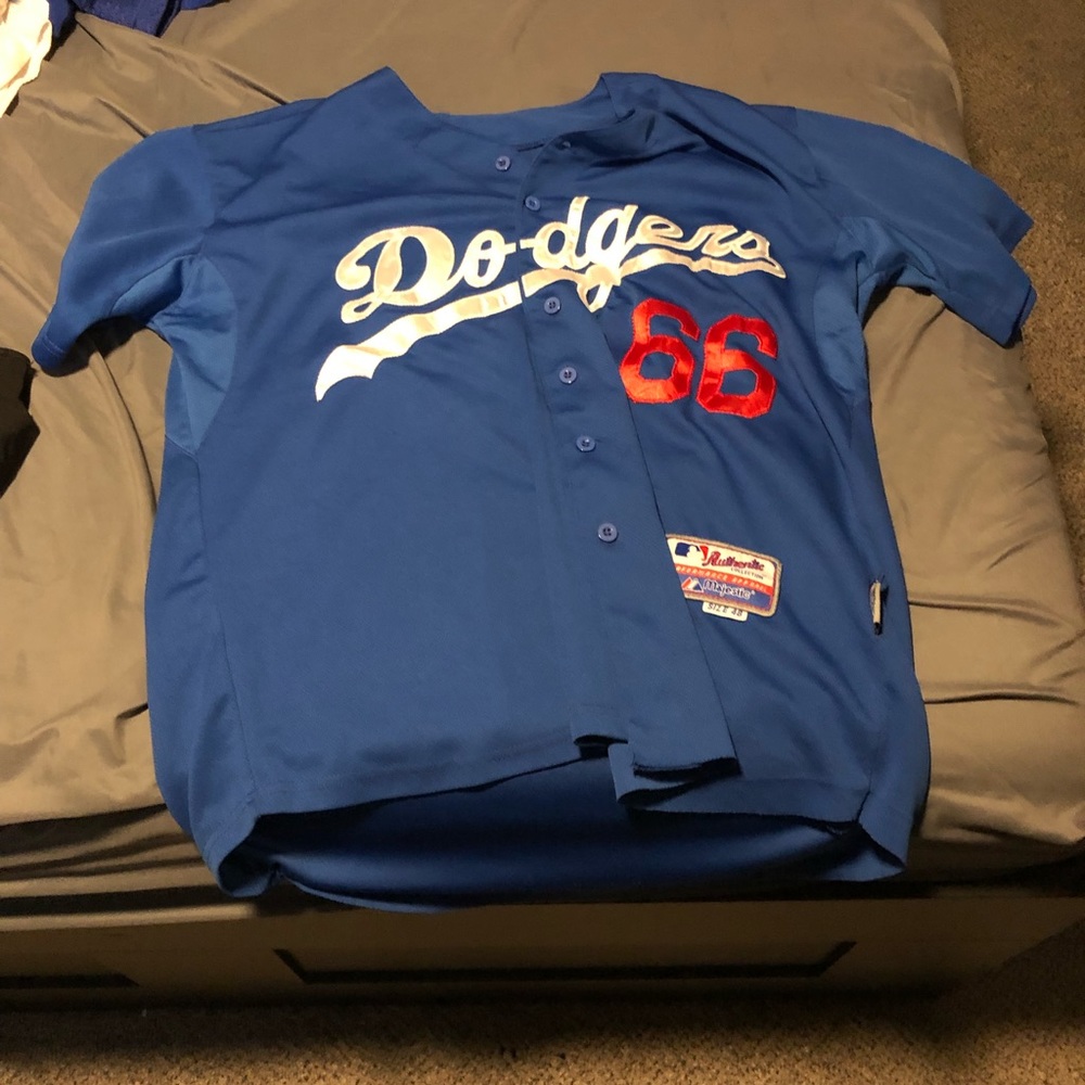 Yasiel Puig Dodgers jersey